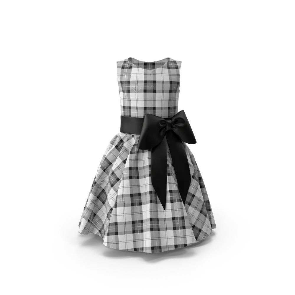 Vestido Escocés Mujer